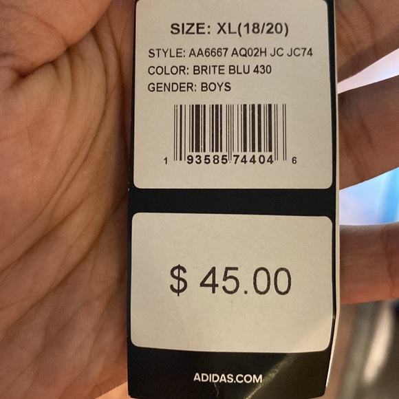 Boys Adidas hoodie - Picture 2 of 2